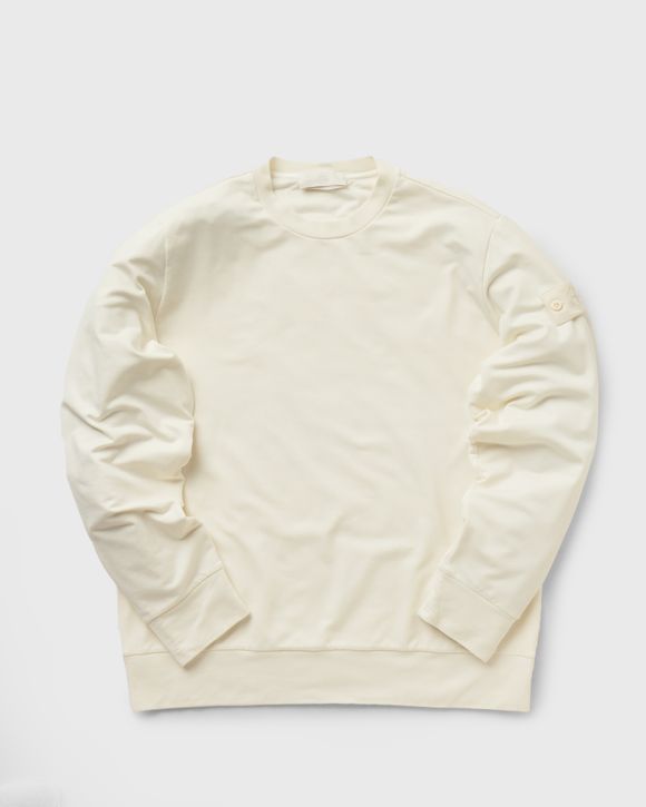 Stone island sweatshirt discount cream