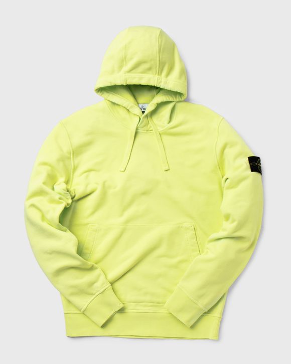 Stone island hoodie discount geel