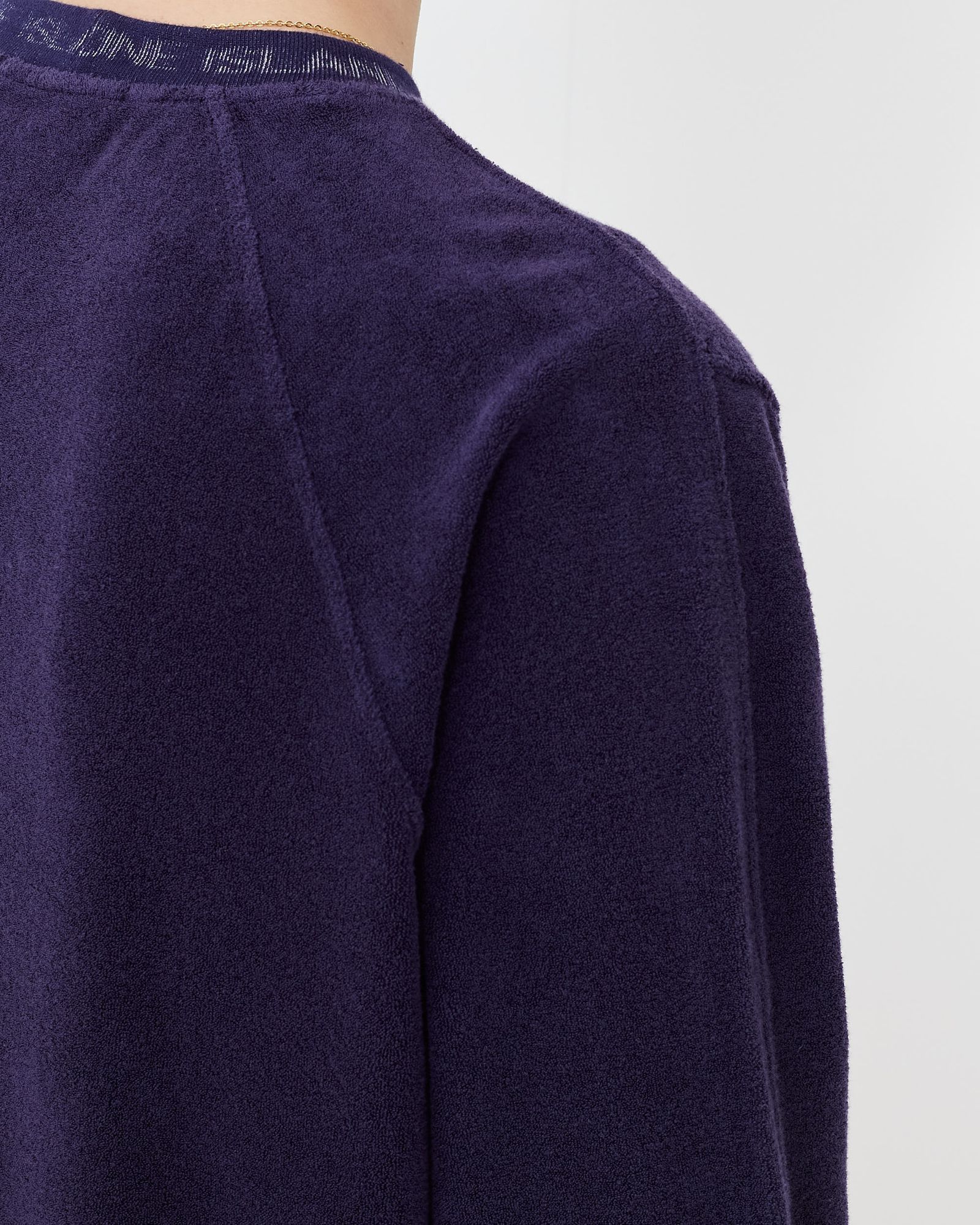 Organic Cotton Terry Fleece Sweater