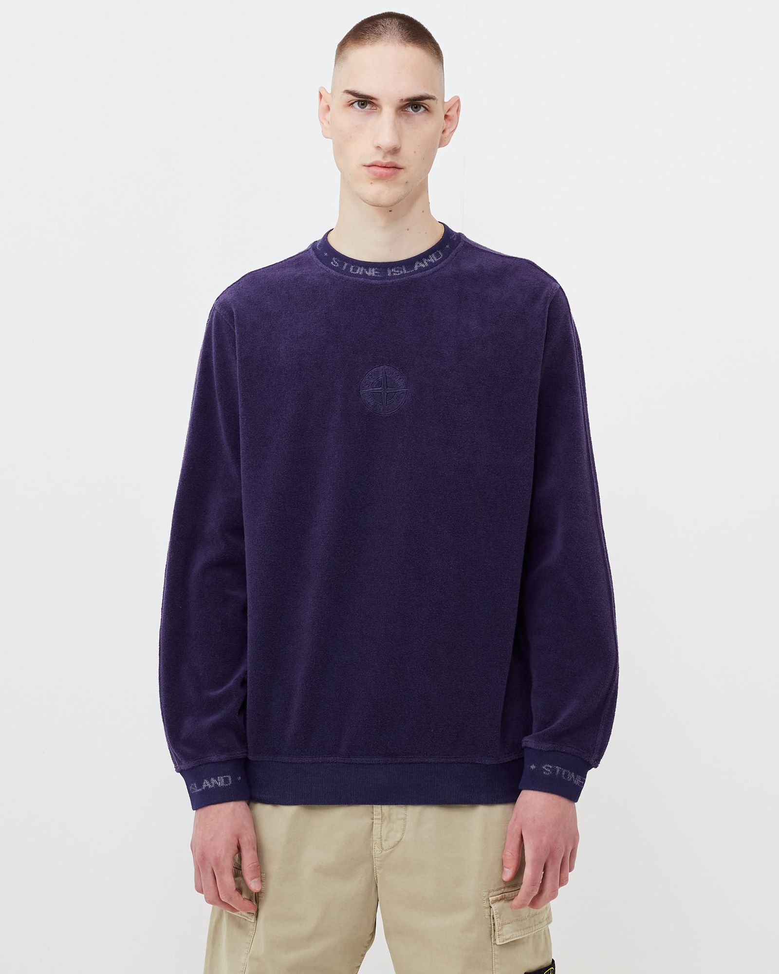 Organic Cotton Terry Fleece Sweater