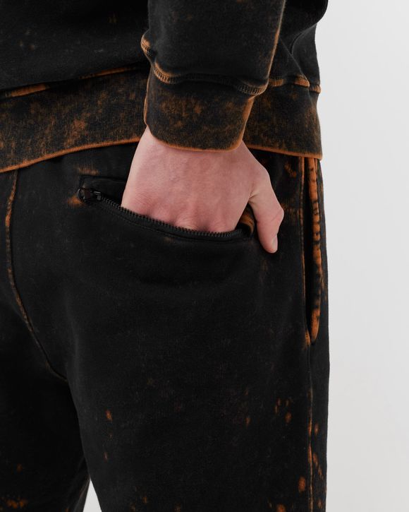 Cotton Fleece Off-Dye Shorts