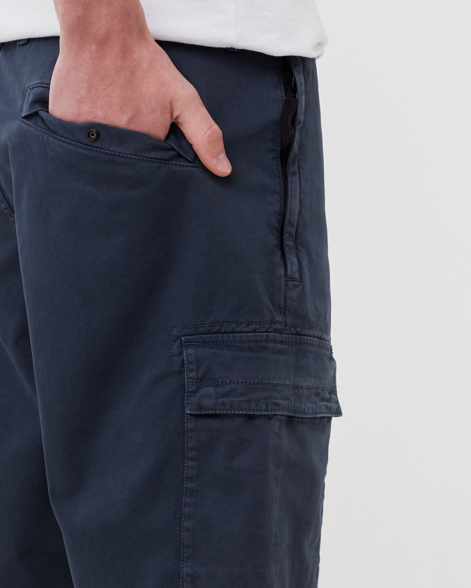 Strech Broken Twill Bermuda Shorts