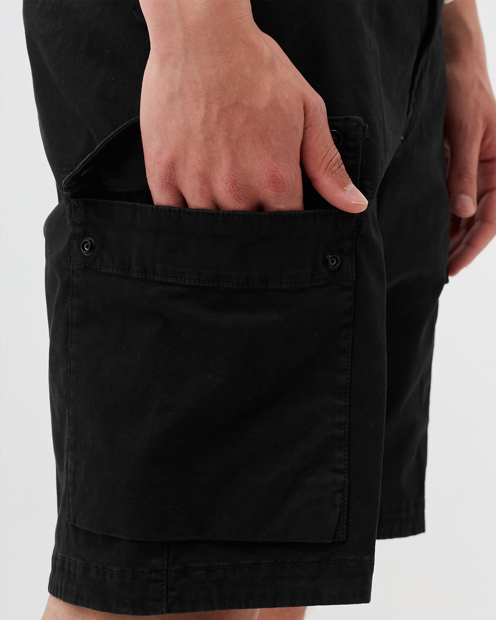 Strech Broken Twill Bermuda Shorts