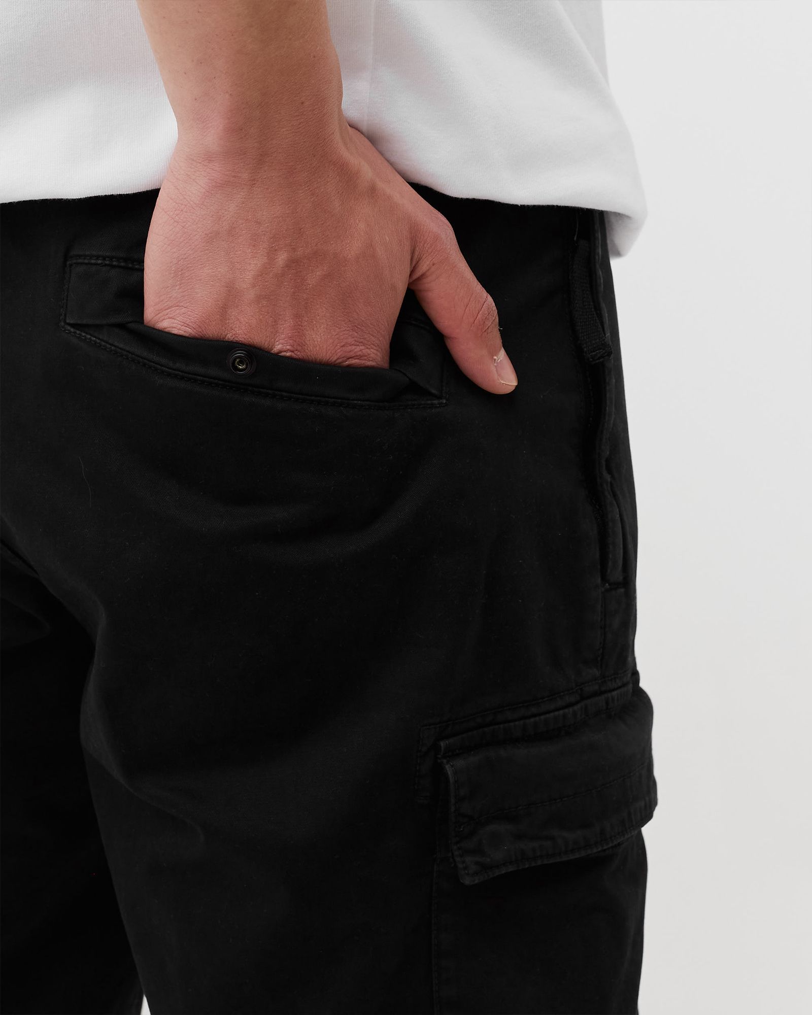Strech Broken Twill Bermuda Shorts