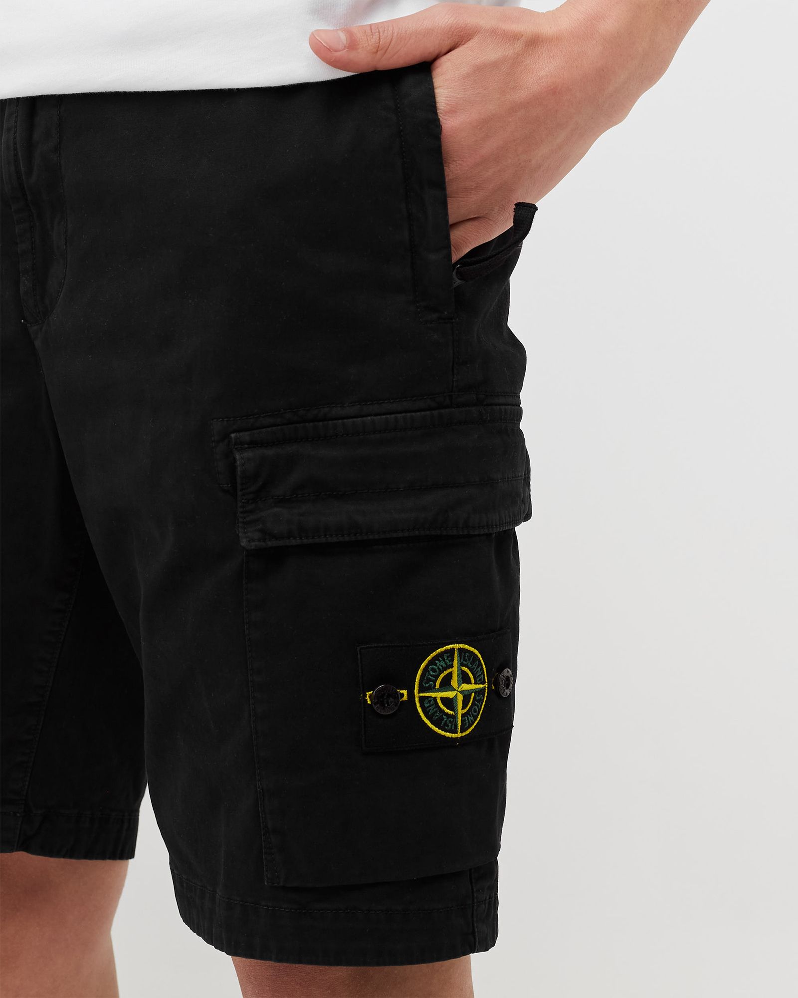 Strech Broken Twill Bermuda Shorts