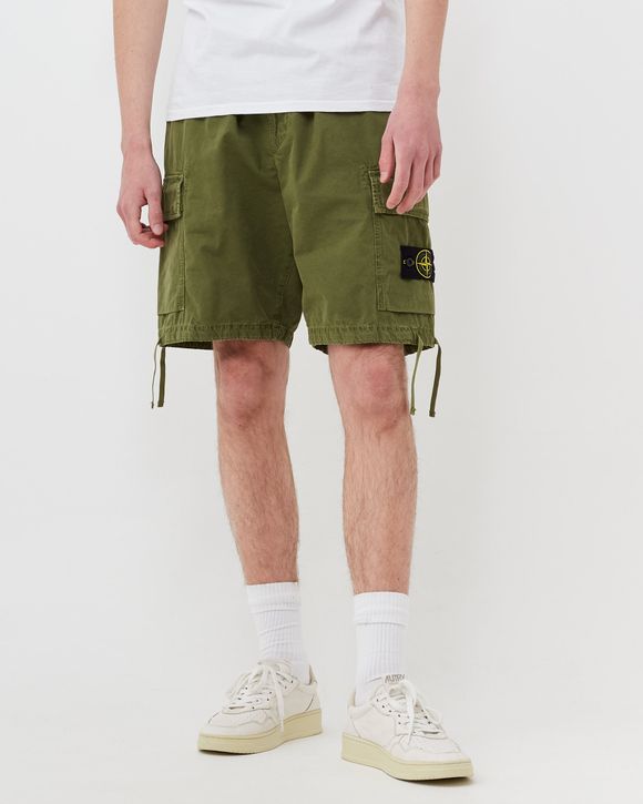 STONE ISLAND GARMENT DYED BERMUDA SHORTS