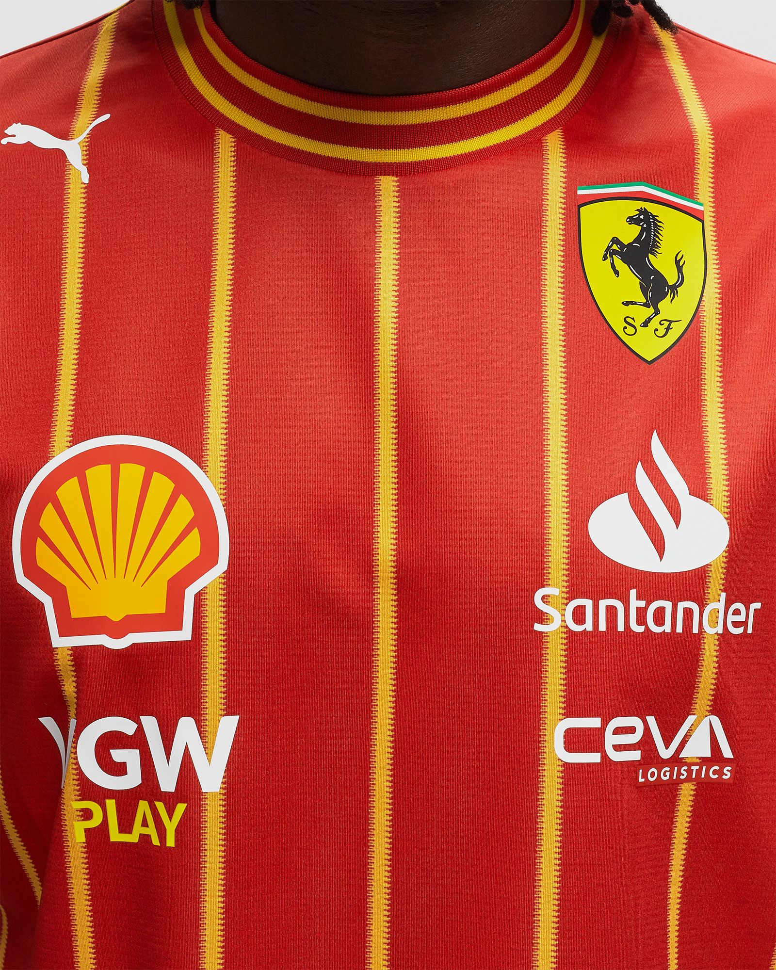 Scruderia Ferrari Team Soccer Jersey Leclerc #16