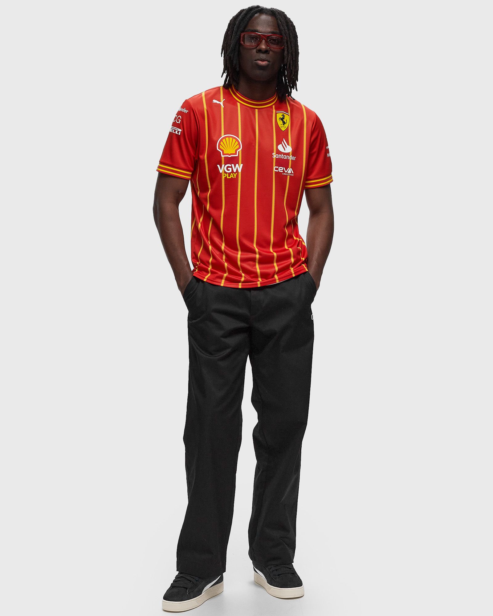 Scruderia Ferrari Team Soccer Jersey Leclerc #16