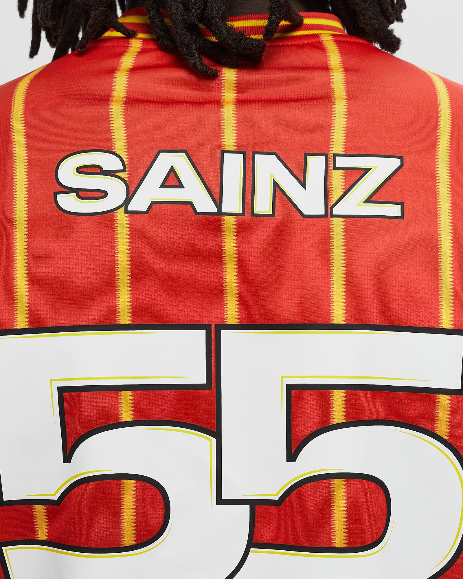 Scruderia Ferrari Team Soccer Jersey Sainz #55