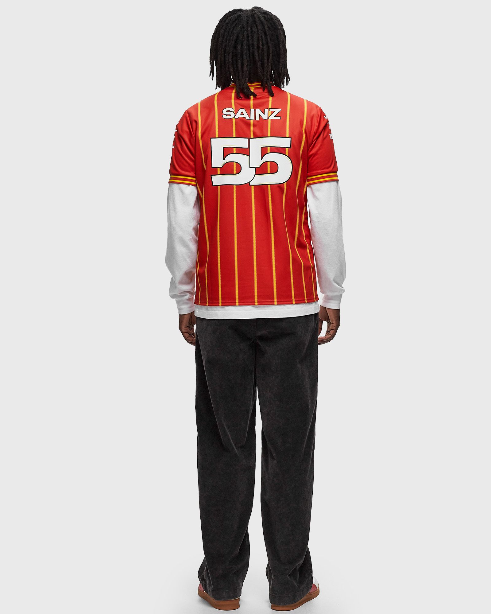 Scruderia Ferrari Team Soccer Jersey Sainz #55