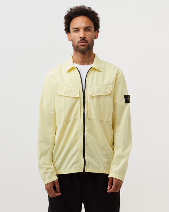 Stone island dyed deals canvas overshirt