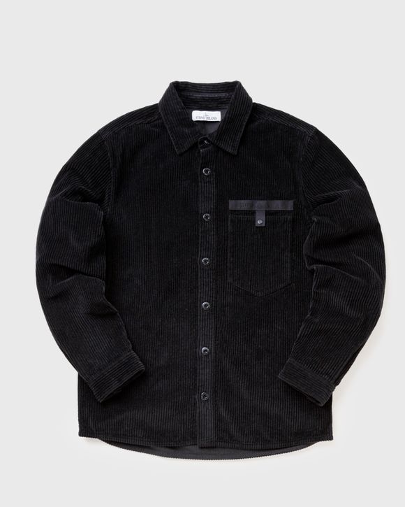 Stone Island Overshirt Corduroy 400 Black | BSTN Store