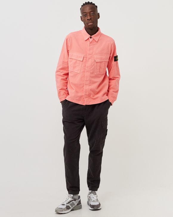 Stone island peach clearance overshirt