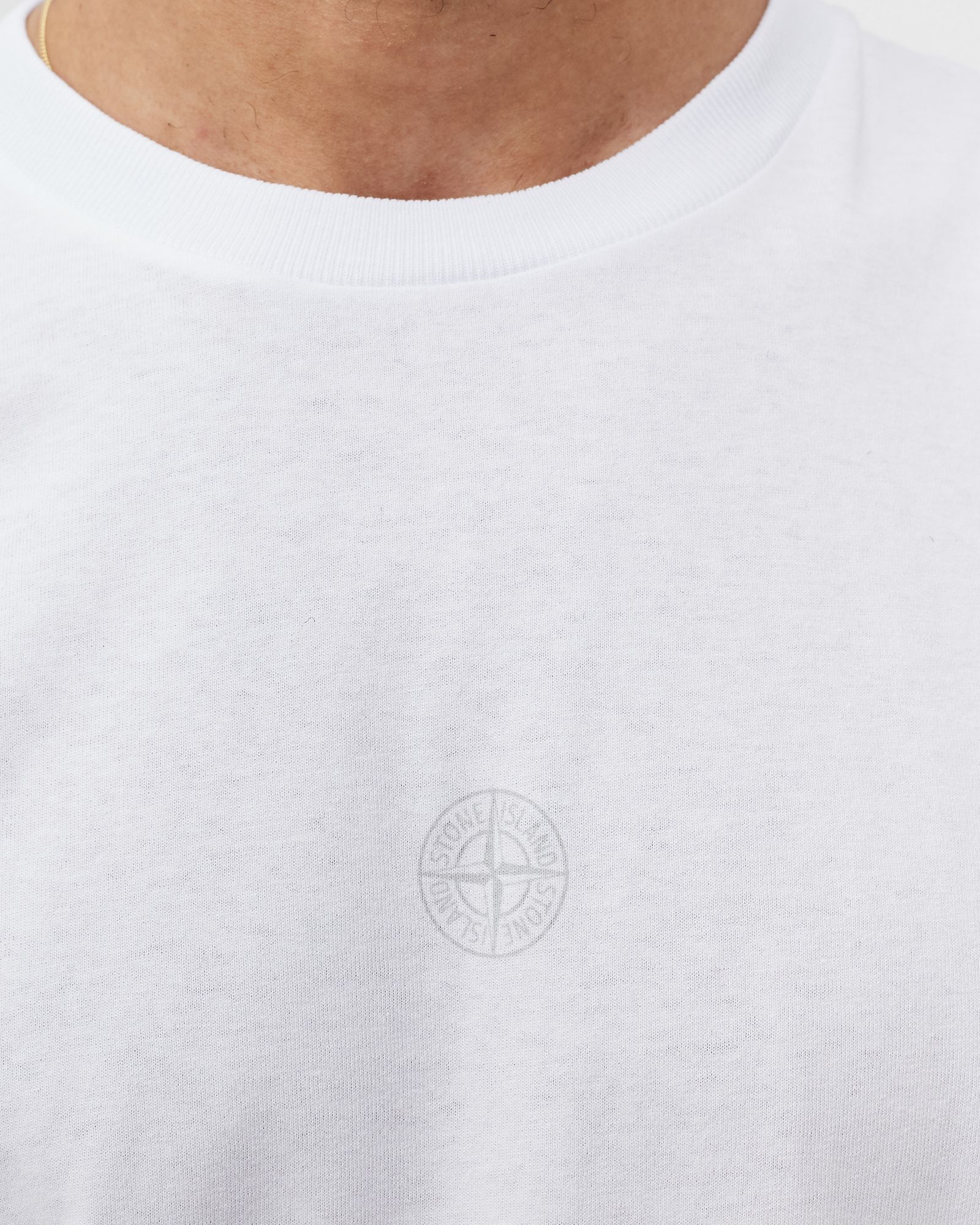 Cotton Jersey "Mosaic Four Print" Tee