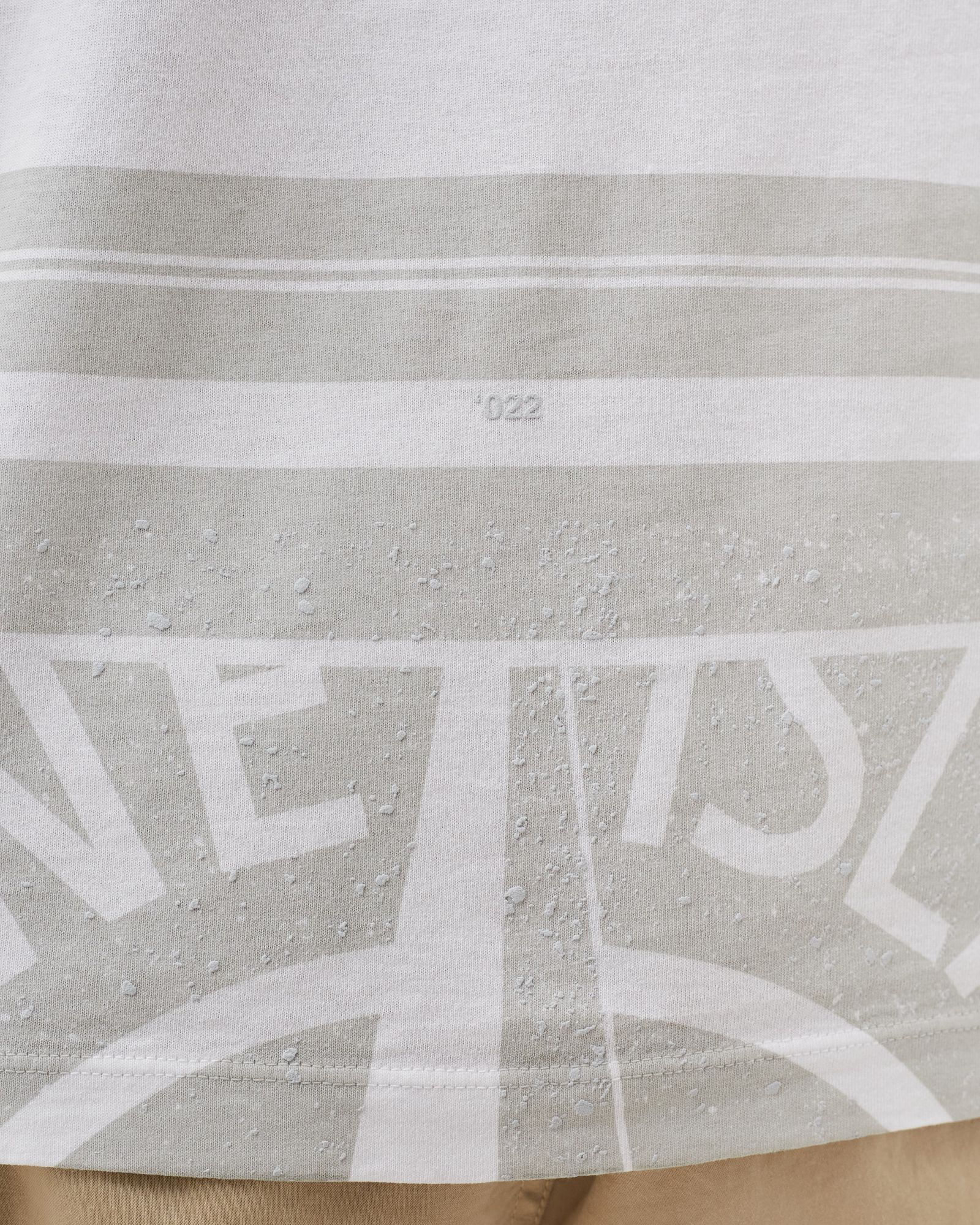 Cotton Jersey "Mosaic Four Print" Tee