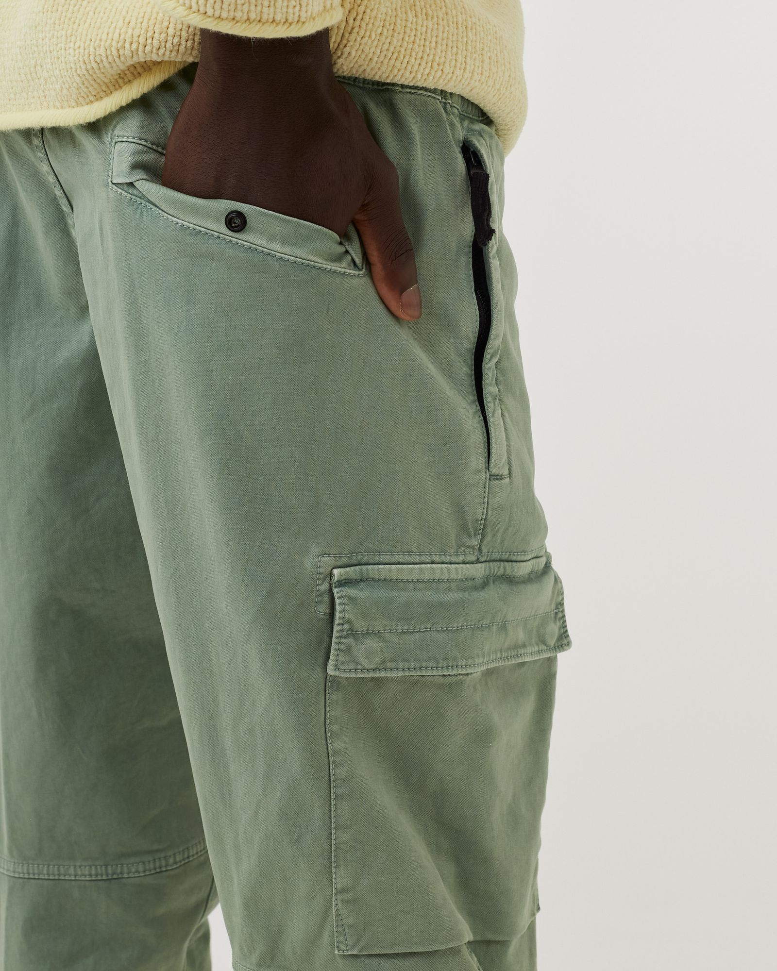 Pants Stretch Broken Twill Cotton 