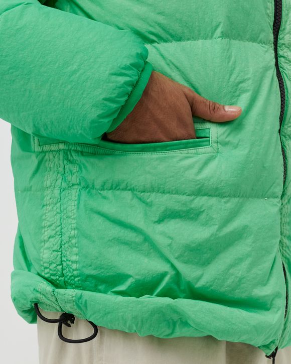 Real Down Jacket Garmet Dyed Crinkle