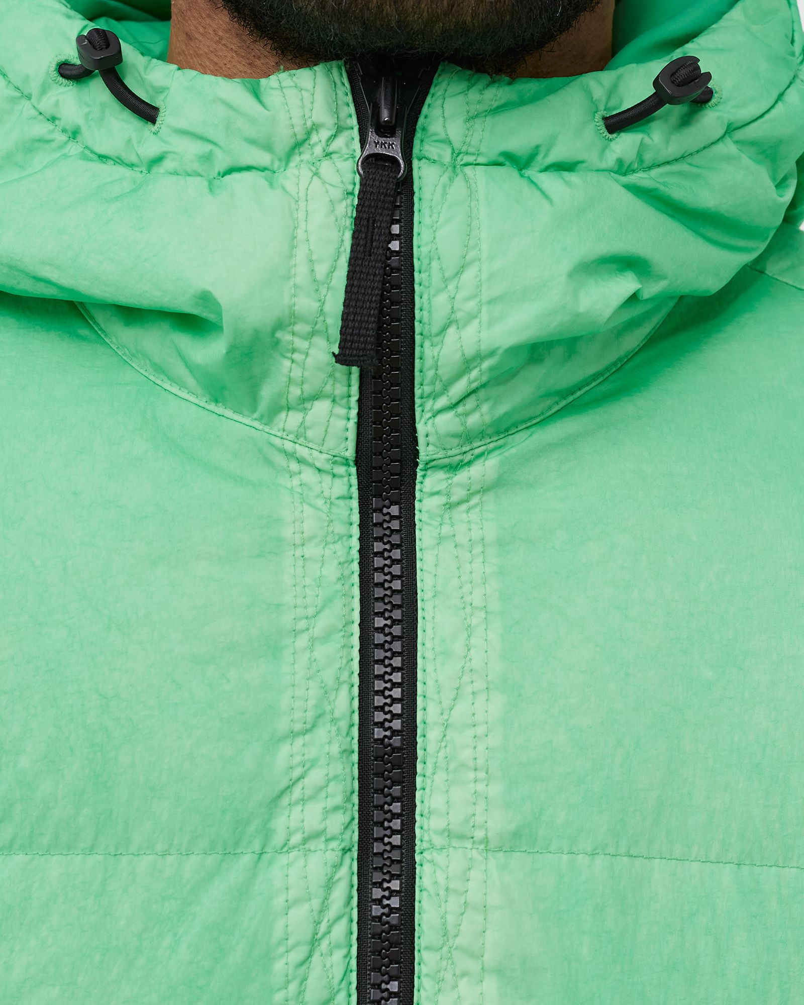 Real Down Jacket Garmet Dyed Crinkle