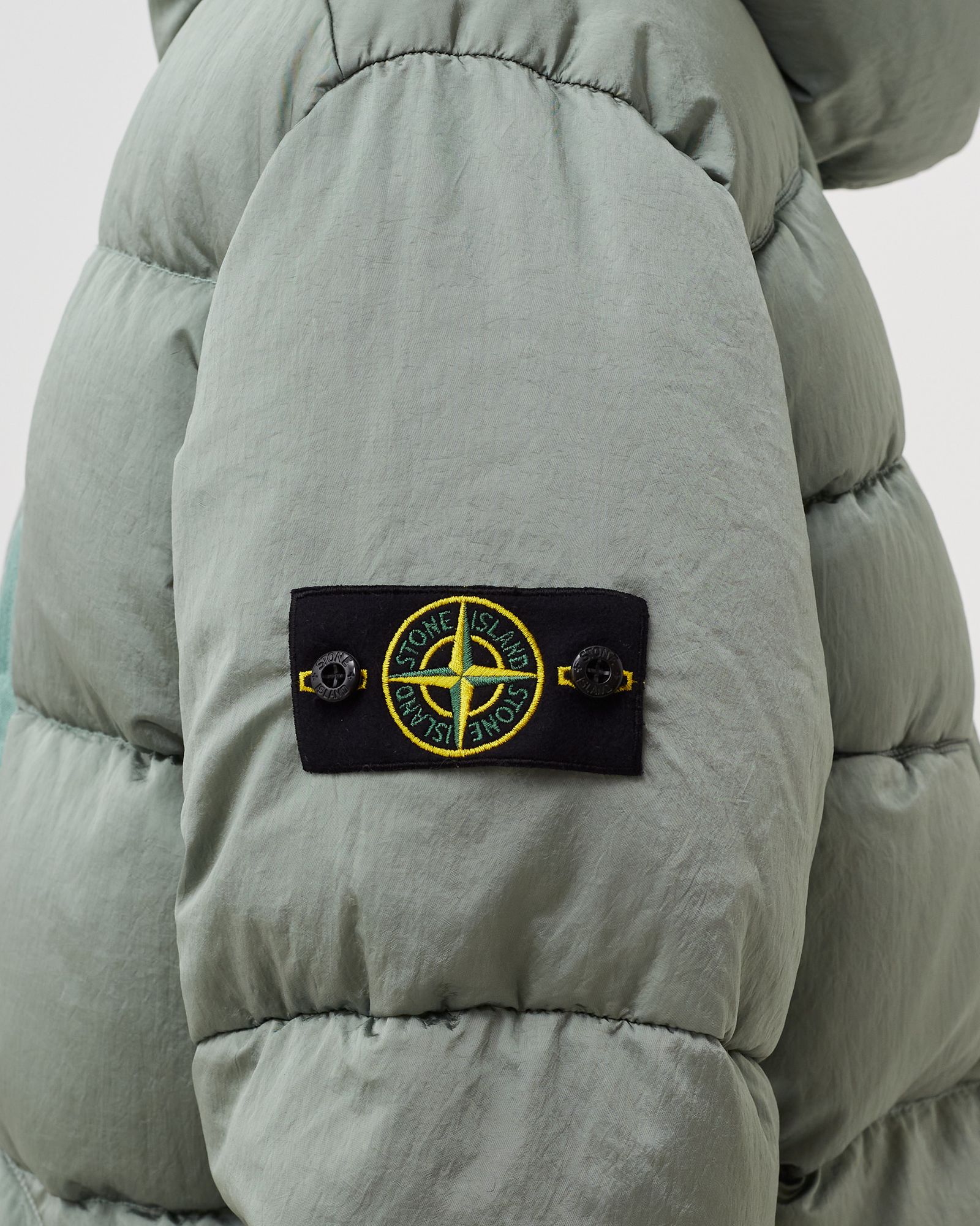 Real Down Jacket Nylon Metal In Econyl