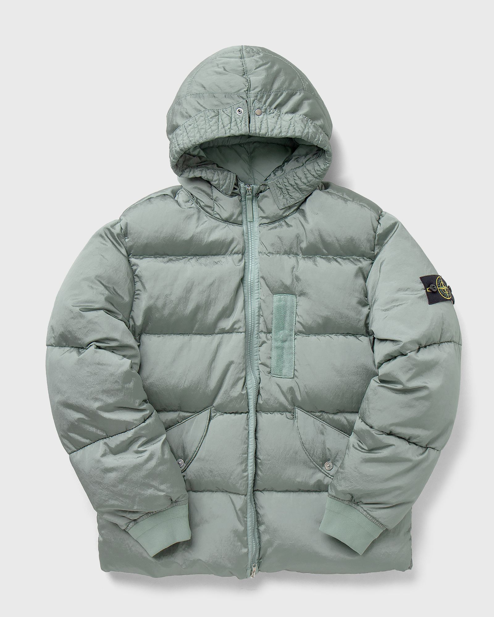 Real Down Jacket Nylon Metal In Econyl