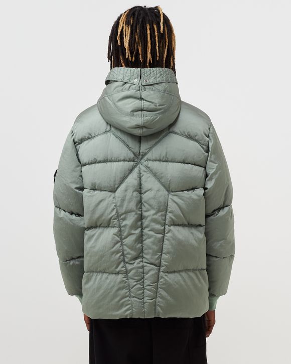 Gray Metal Econyl Down Jacket