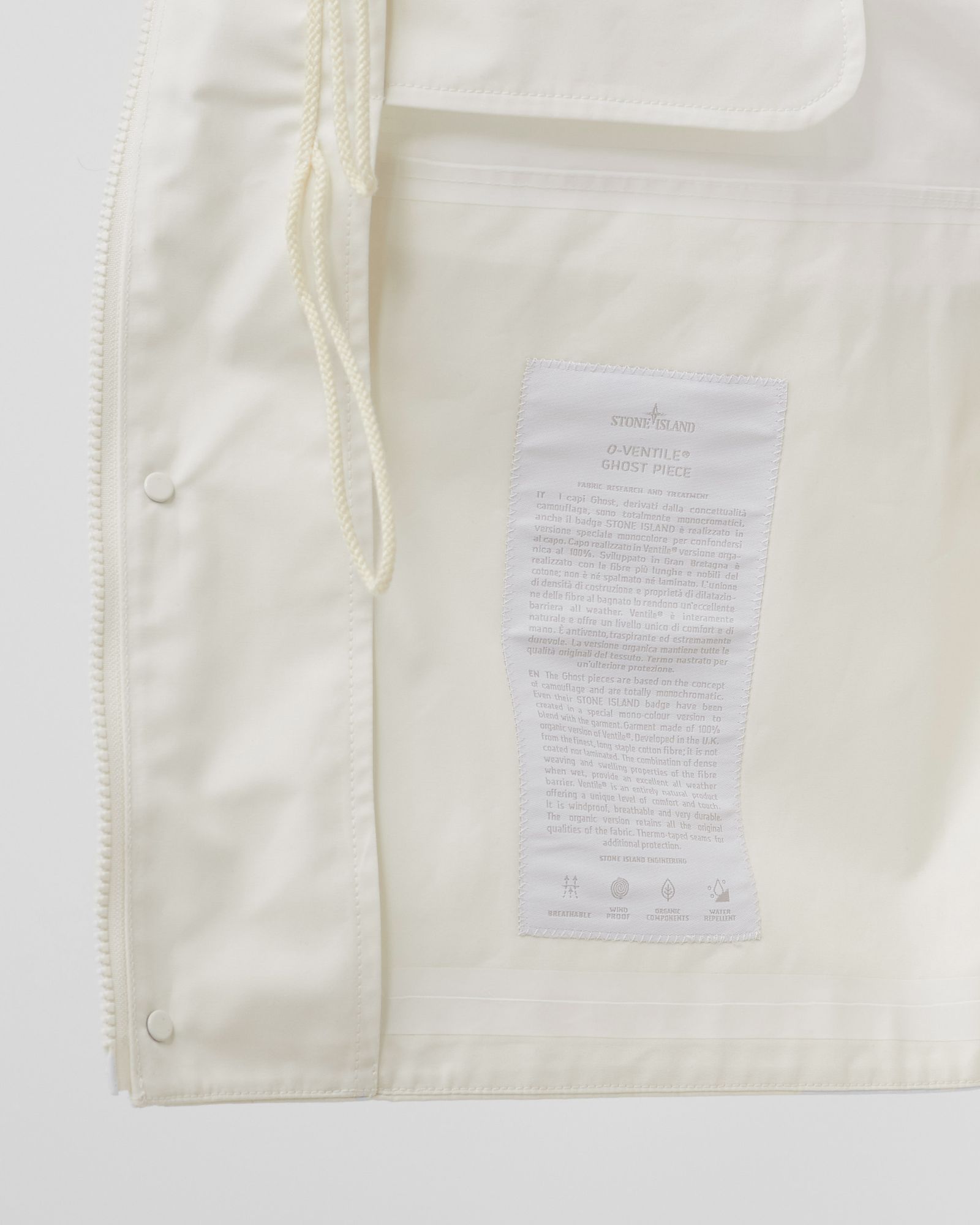 Real Down Jacket O-Ventile