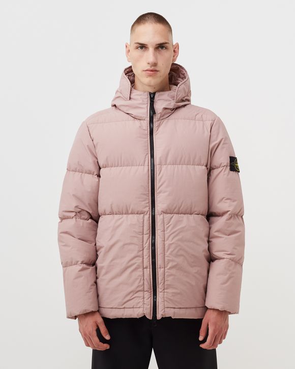 Stone Island Real Down Jacket Naslan Light Watro Pink - ROSA QUARZO