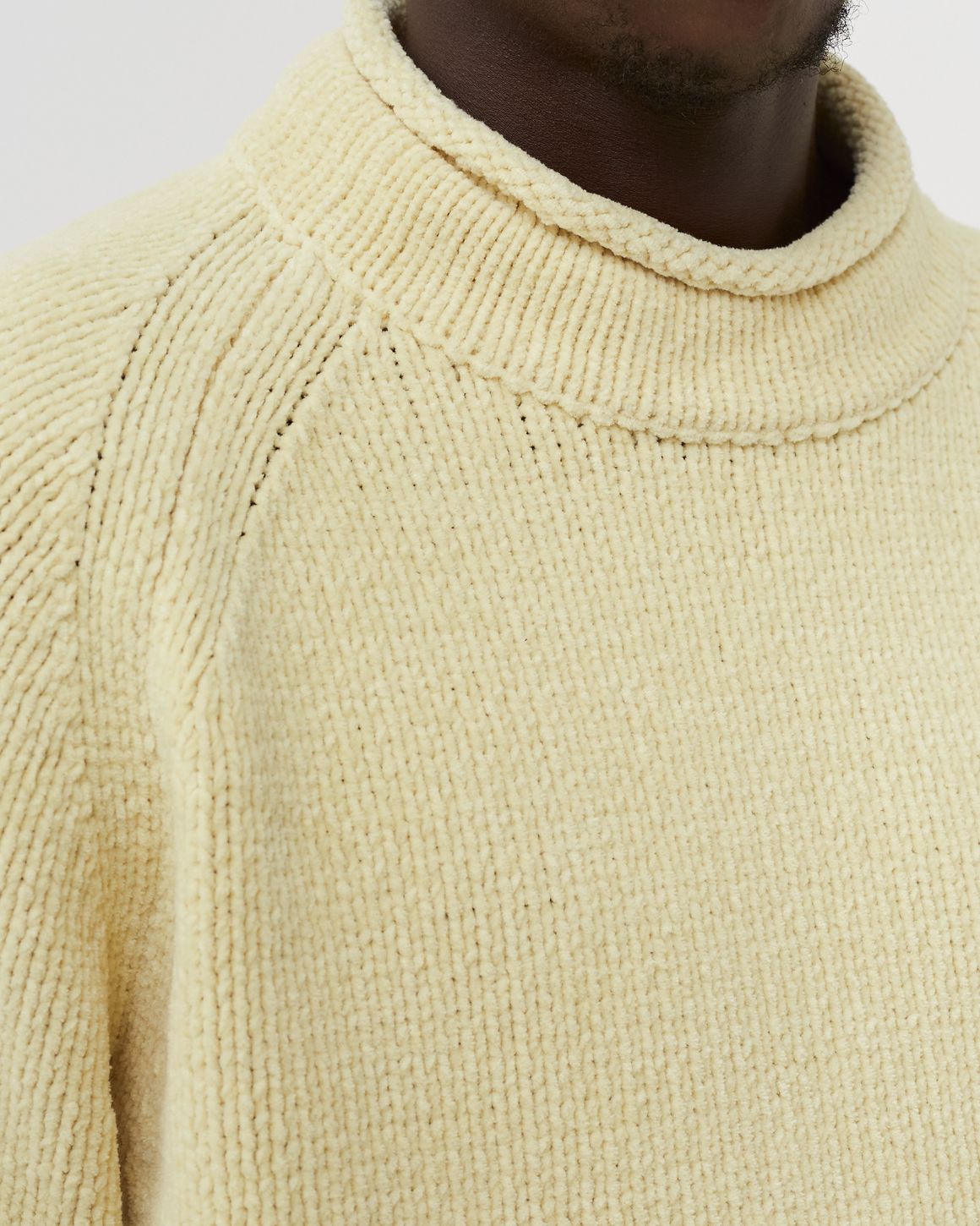 Stone Island Knitwear Cotton Chenille Yellow | BSTN Store