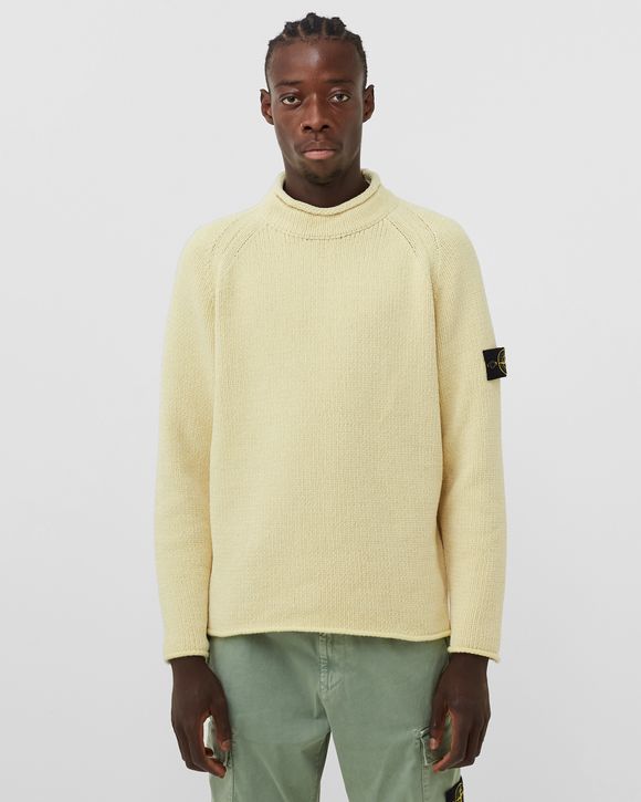 Stone island cotton hot sale knit jumper