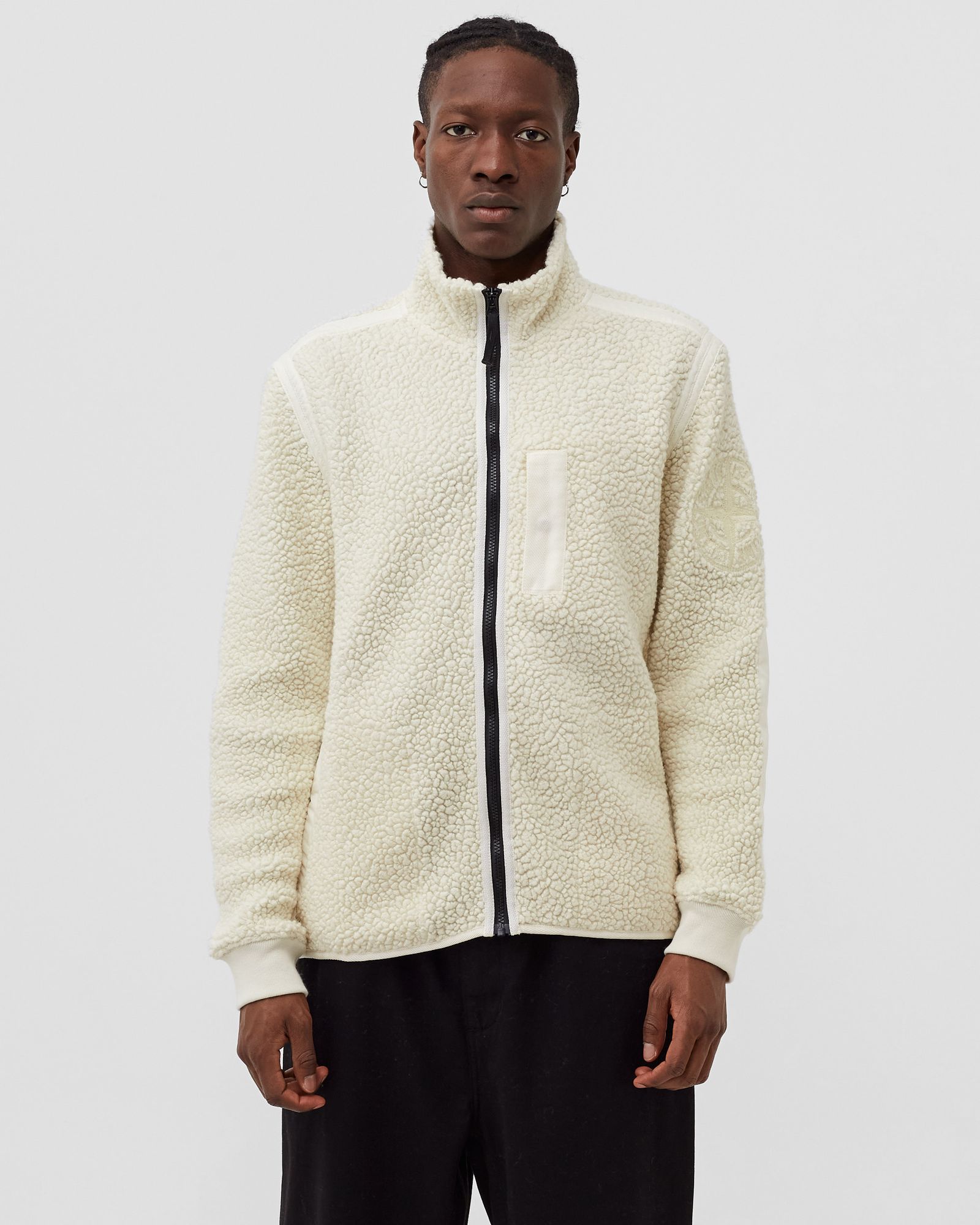 Jacket Furry Wool Nylon Fleece