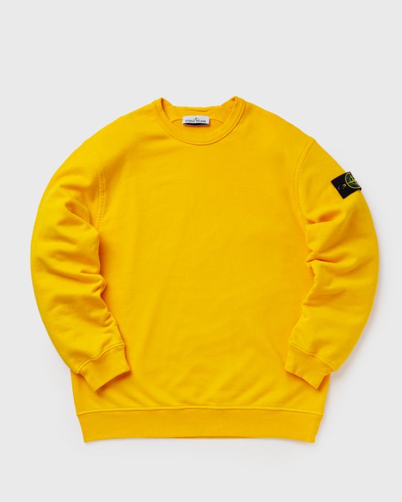 Stone Island Sweatshirt Brushed Cotton Fleece Yellow | BSTN