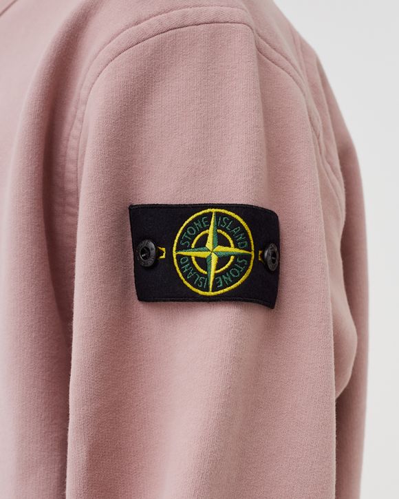 Stone island sweatshirt online rose quartz