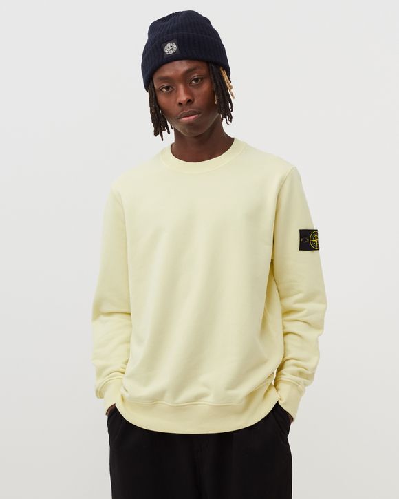 Stone island brushed deals cotton sweatshirt