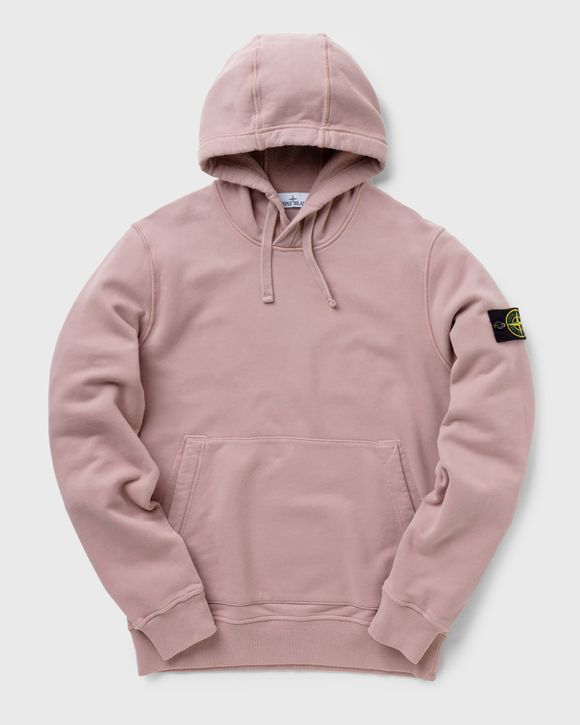 Stone island discount hoodie rose quartz