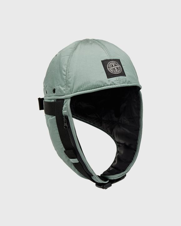 Stone Island Hat Nylon Metal in Econyl Green BSTN Store