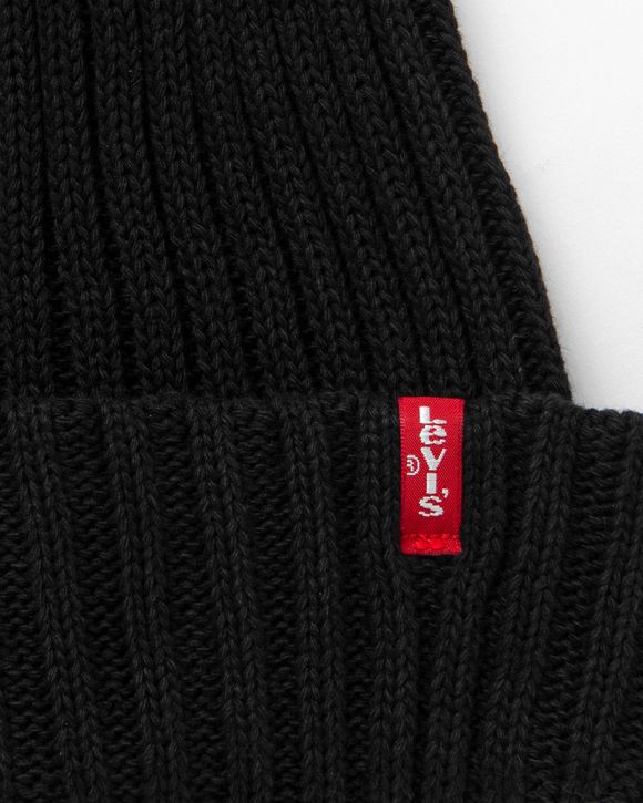 Levi's® BEANIE UNISEX - Bonnet - regular black/noir 