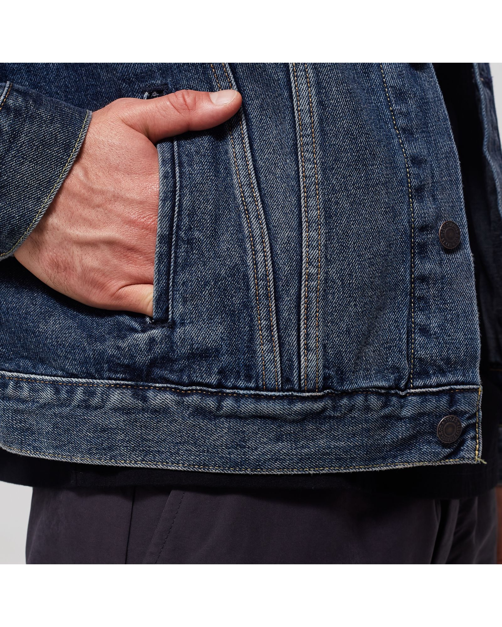 VINTAGE FIT TRUCKER Jacket