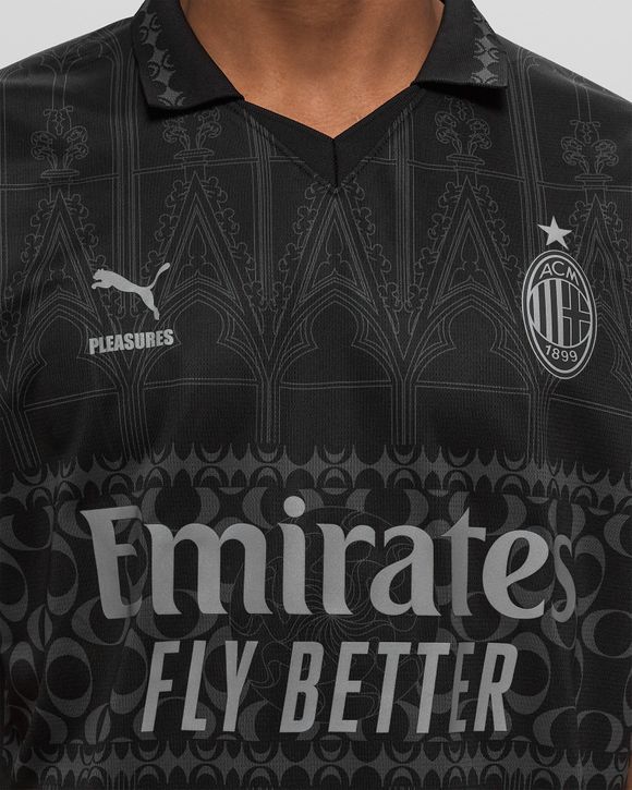 Puma ACM x PLEASURES Jersey Replica Black | BSTN Store