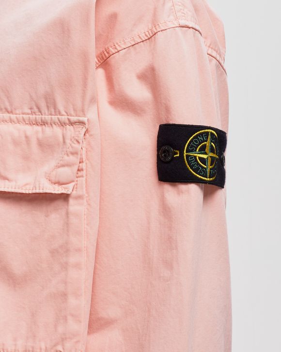 Salmon stone sale island overshirt