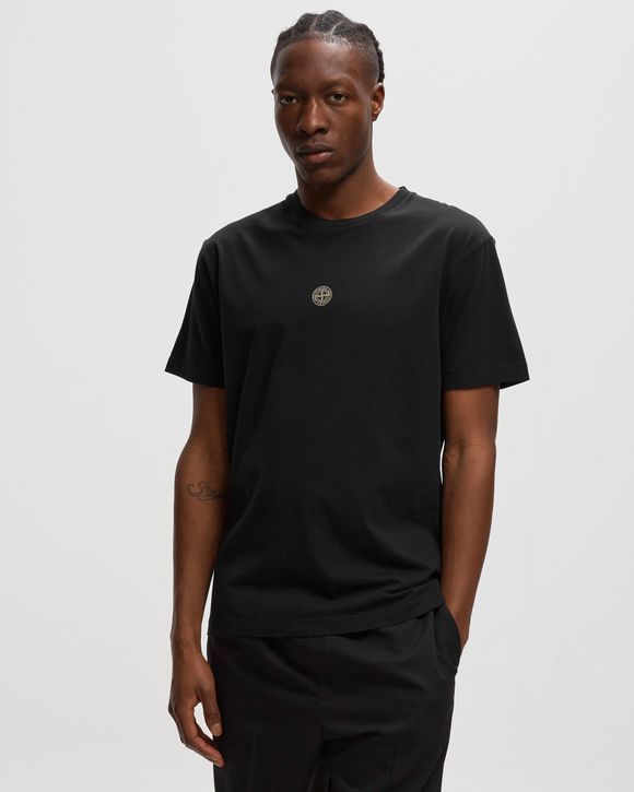 STONE ISLAND ONE POINT TEE L BLACK - Tシャツ/カットソー(半袖/袖なし)