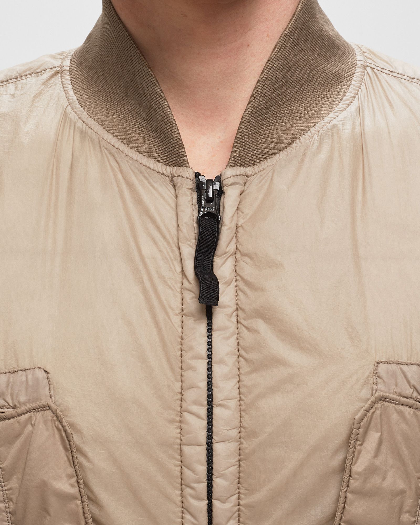 Packable Blouson Garment  Dyed Micro Yarn with Primaloft