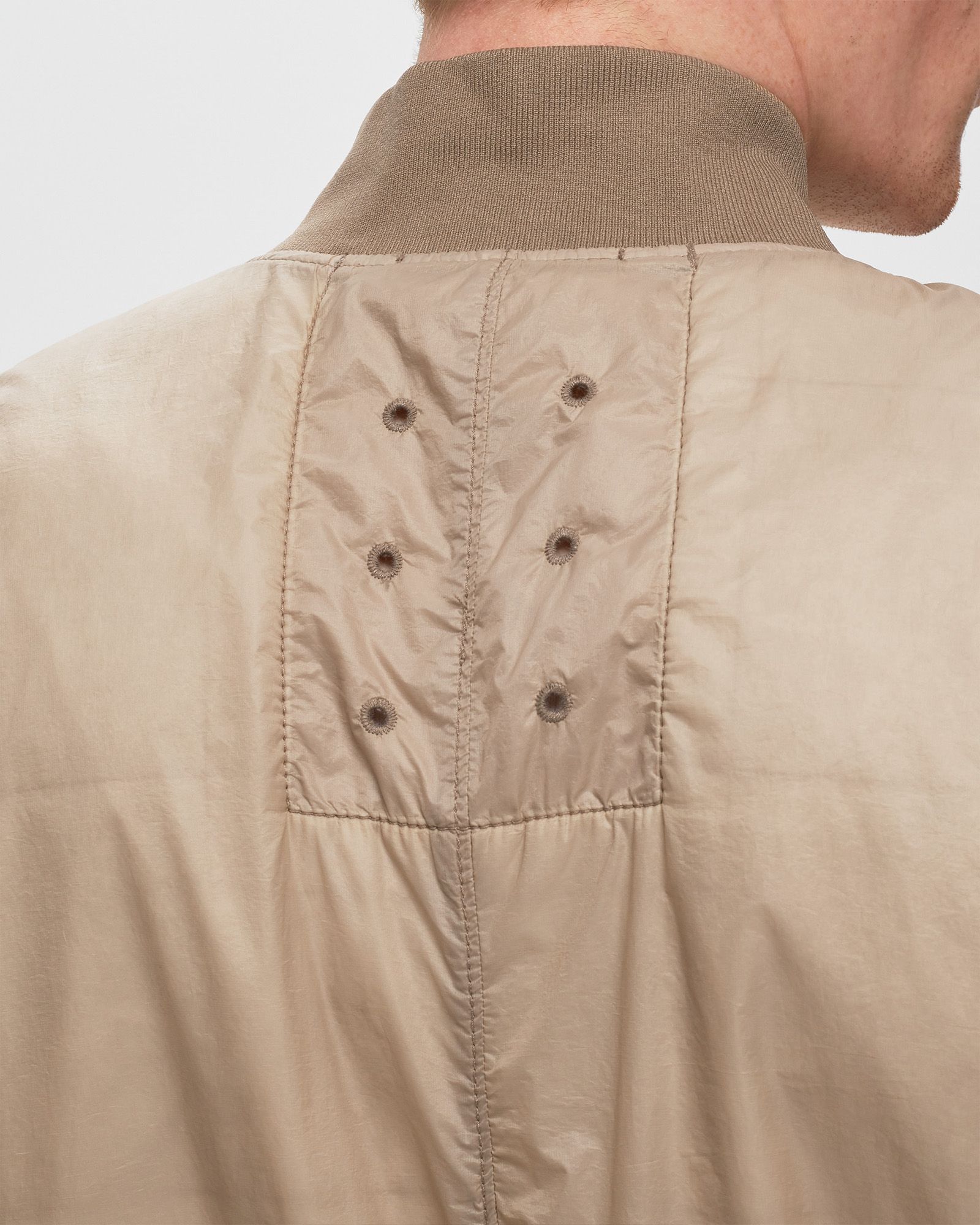 Packable Blouson Garment  Dyed Micro Yarn with Primaloft