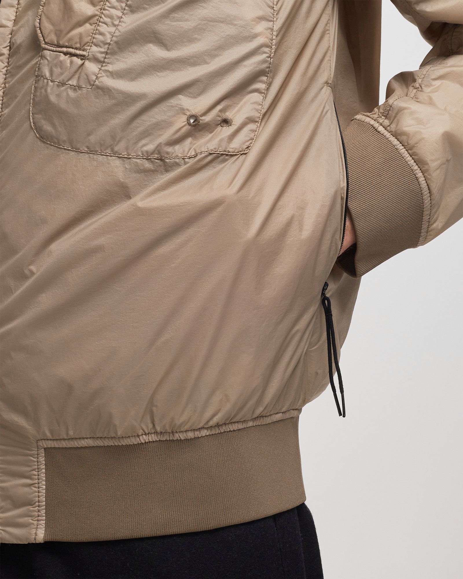 Packable Blouson Garment  Dyed Micro Yarn with Primaloft