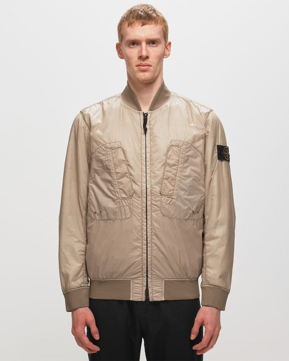 Stone Island Packable Blouson Garment Dyed Micro Yarn with Primaloft Grey -  DOVE GREY