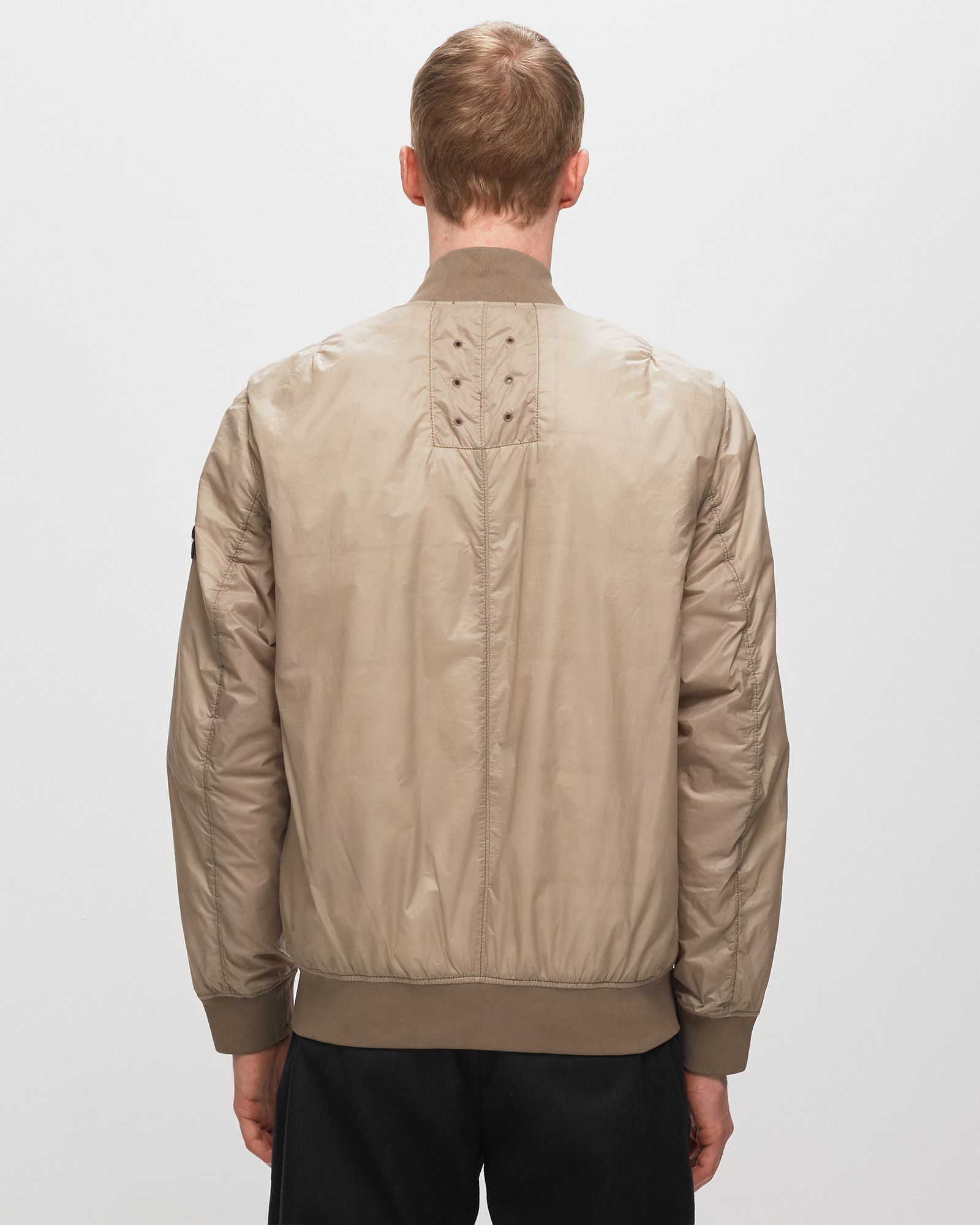 ジャケット・アウター Micro Yarn w/ Primaloft Packable Bomber Stone Island Packable Garment Dyed Micro Yarn Primaloft®-tc