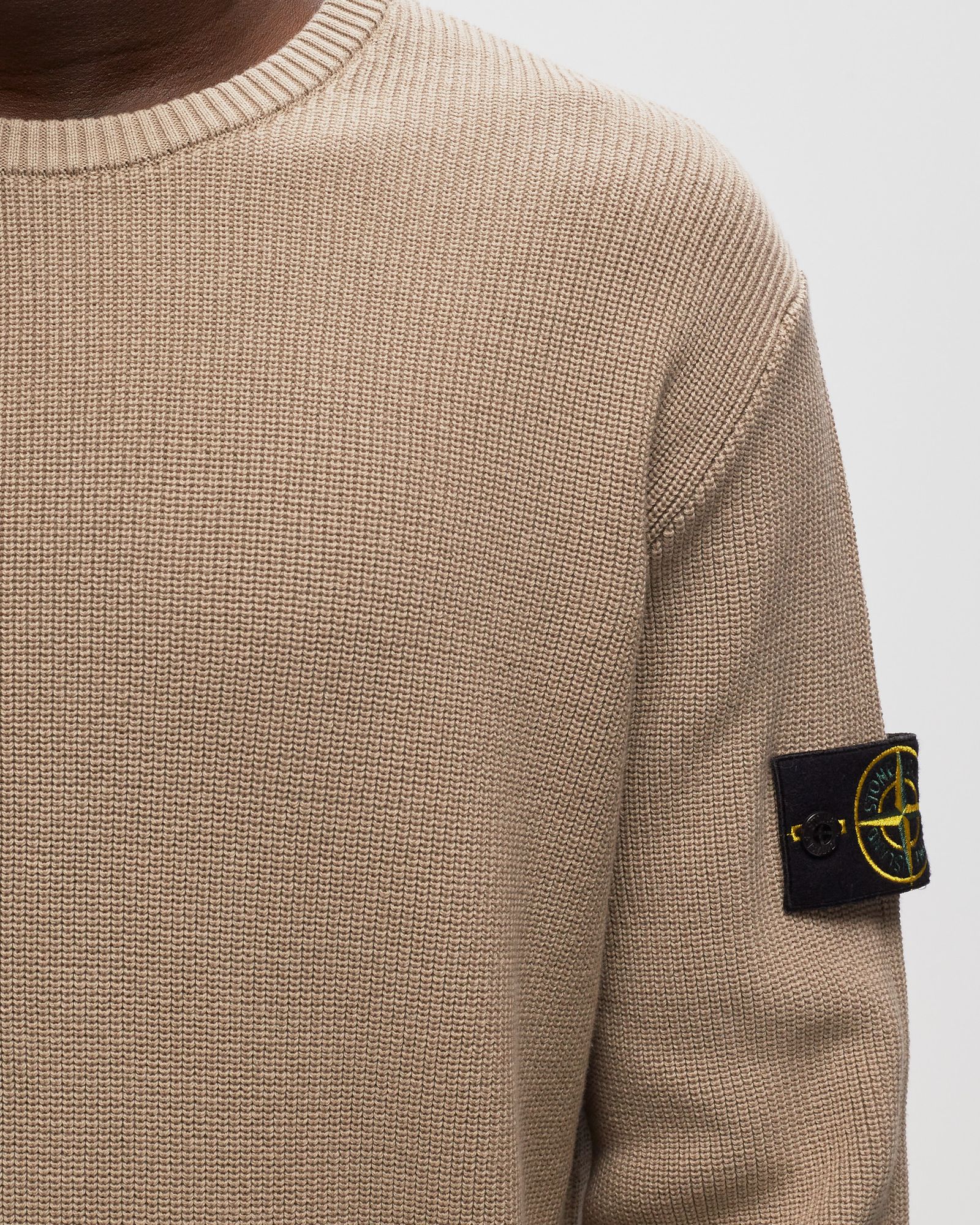 トップス 19ss STONE  SOFT COTTON SWEATER Gfeaden Waffle Fall Sweaters for Women Casual Long Sleeve