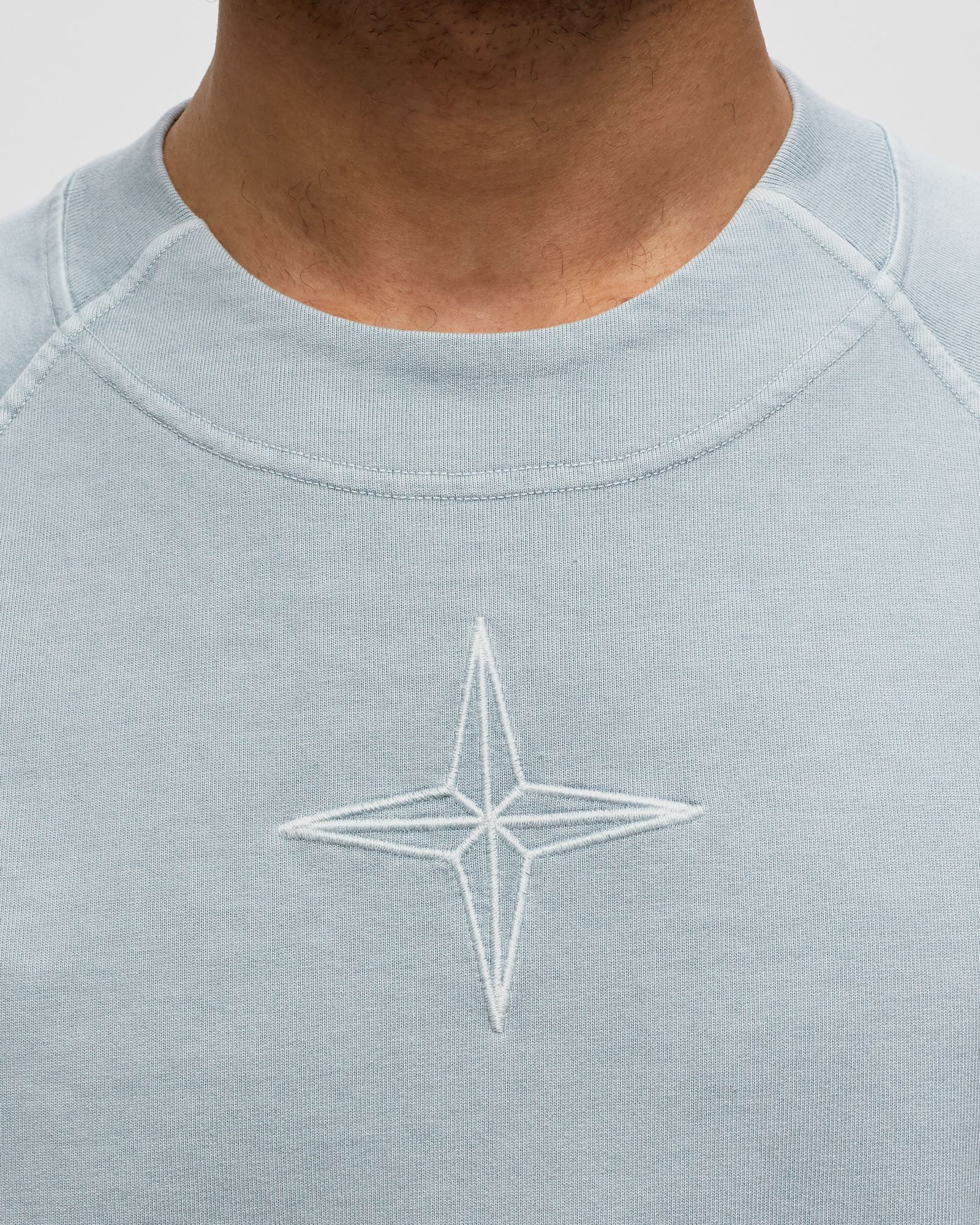 Stone Island Hoodie Heavy Cotton Jersey Blue | BSTN Store