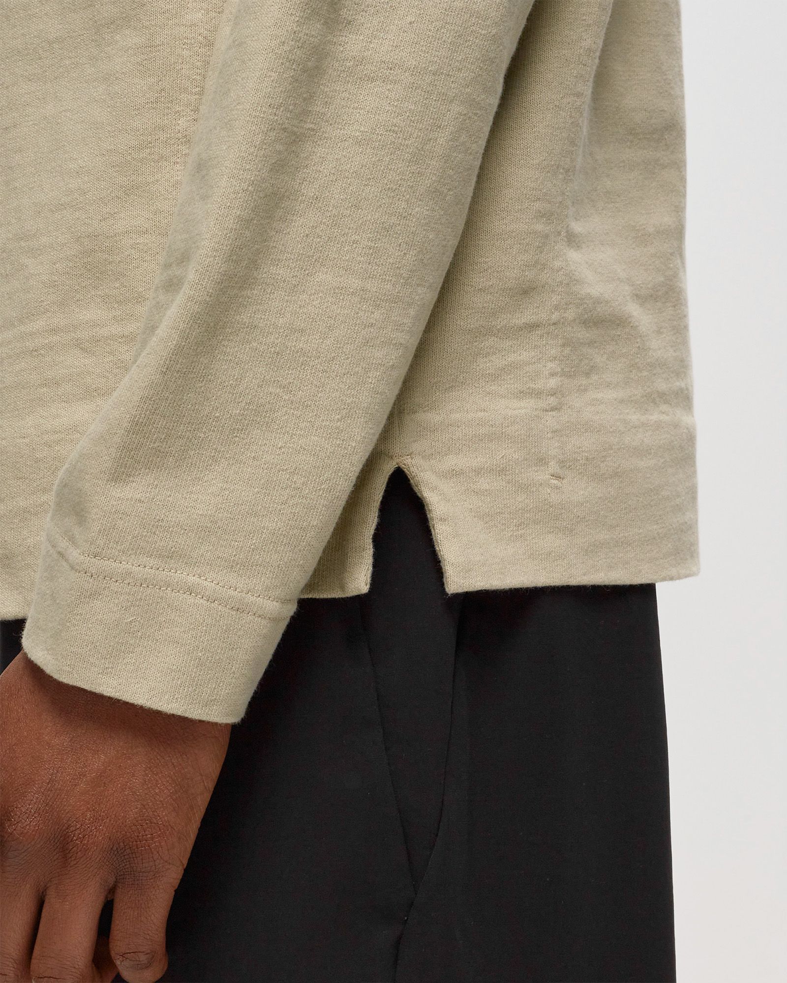 Sweater Organic Cotton Heavy Fleece, Stone Island Ghost Piece