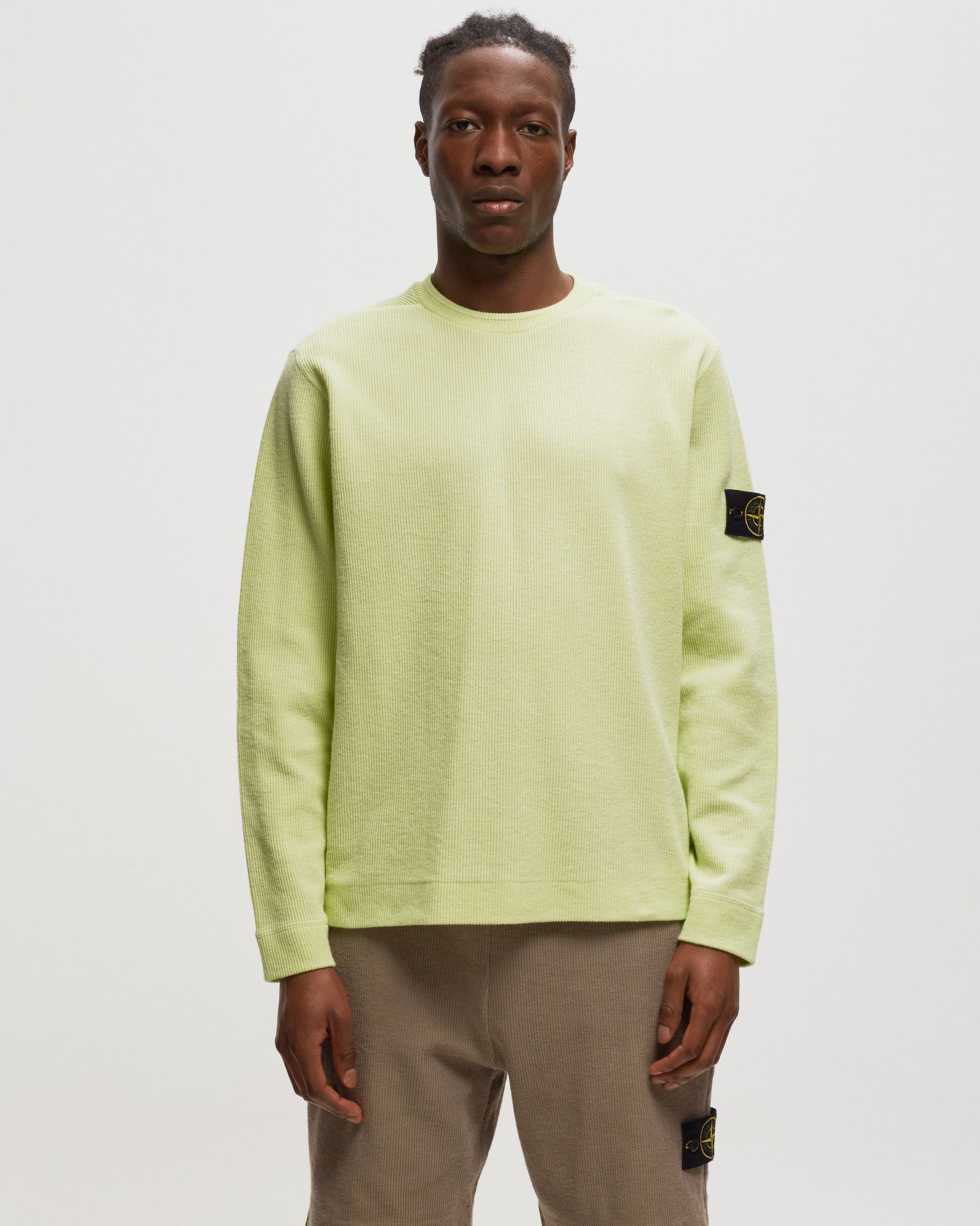 Pullover Cotton Nylon Ribbed Fleece