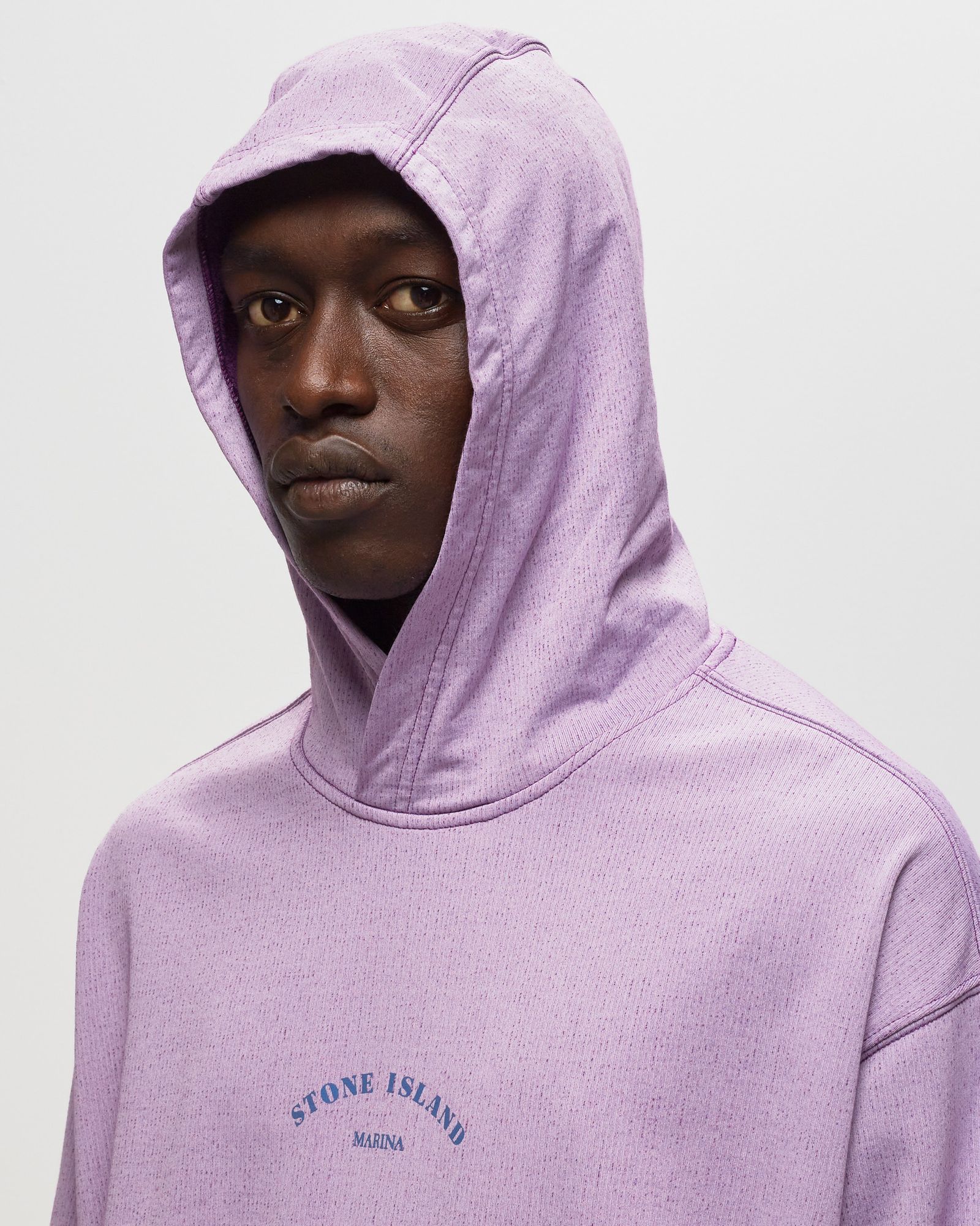 Hoodie Cotton / Nylon Terry Fleece, Stone Island Marina